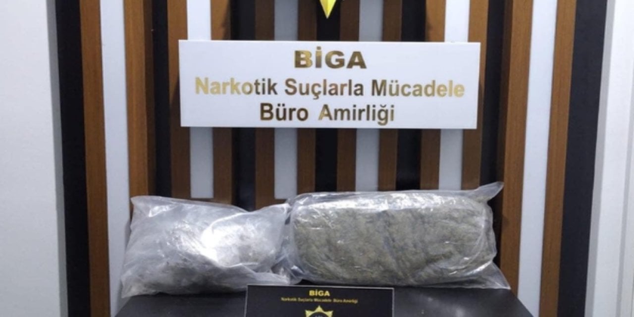 1 kilo 682 gram skunk ele geçirildi